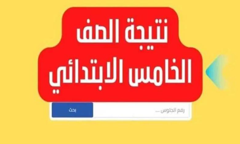 الاستعلام عن نتيجة الصف الخامس الابتدائي 2026 الترم الثاني في محافظة القاهرة بالرقم القومي 1 الاستعلام عن نتيجة الصف الخامس الابتدائي 2026 الترم الثاني في محافظة القاهرة بالرقم القومي