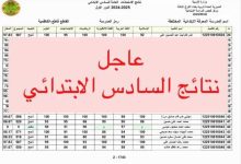أوشكت.. نتائج الصف السادس الابتدائي 2026 في العراق وخطوات الاستعلام عبر منصة نجاح ونتائجنا PDF