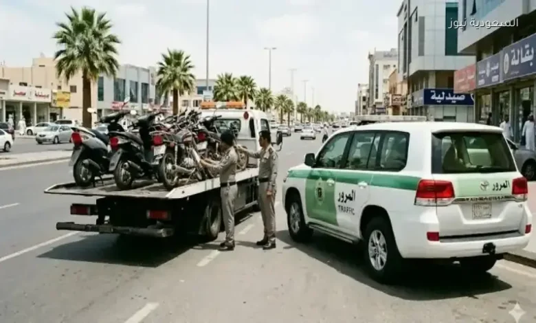 المرور: ضبط 4184 دراجة مخالفة خلال أسبوع وجدة تتصدر المناطق