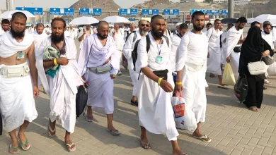 السعودية تعلن تجاوز عدد حجاج موسم 1447هـ حاجز 1,7 مليون حاج 9 السعودية تعلن تجاوز عدد حجاج موسم 1447هـ حاجز 1,7 مليون حاج